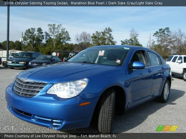 2008 Chrysler Sebring Touring Sedan in Marathon Blue Pearl