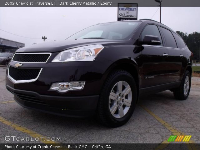 2009 Chevrolet Traverse LT in Dark Cherry Metallic
