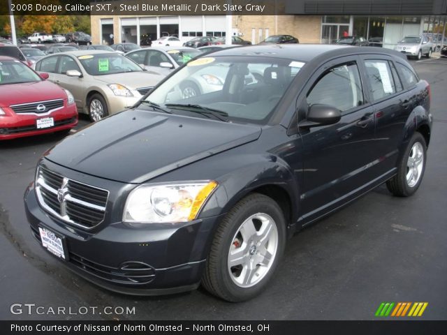 Steel Blue Metallic 2008 Dodge Caliber Sxt Dark Slate