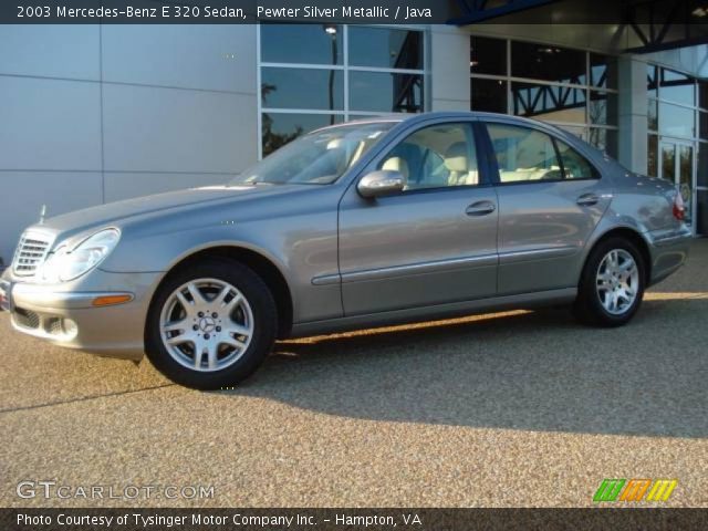 2003 Mercedes-Benz E 320 Sedan in Pewter Silver Metallic