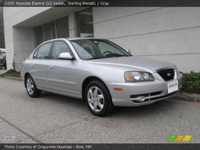 2005 Hyundai Elantra GLS Sedan in Sterling Metallic