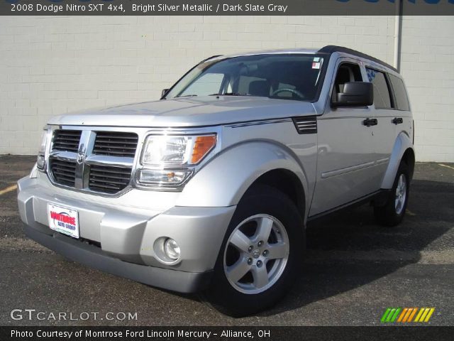 2008 Dodge Nitro SXT 4x4 in Bright Silver Metallic