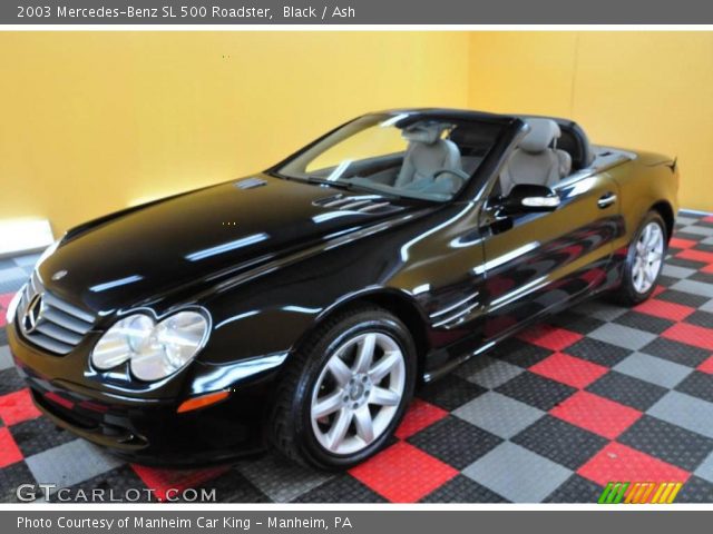 2003 Mercedes-Benz SL 500 Roadster in Black