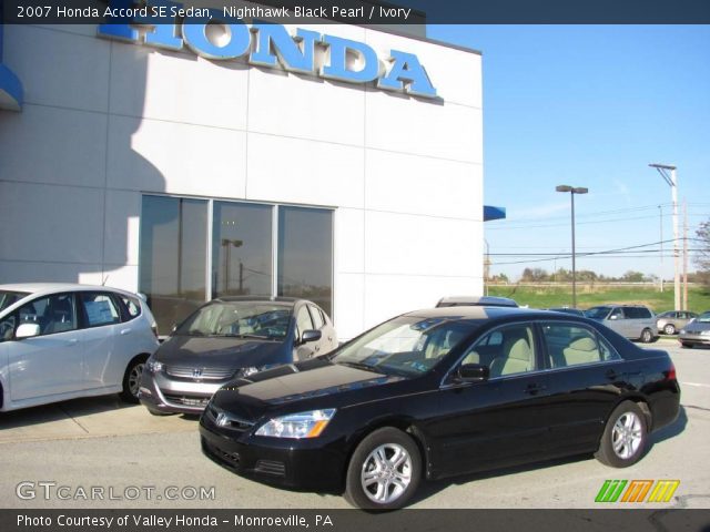 2007 Honda Accord SE Sedan in Nighthawk Black Pearl