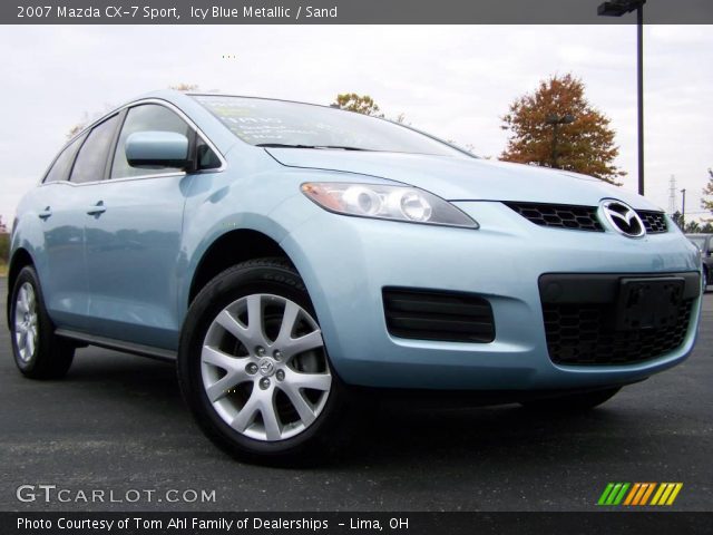 2007 Mazda CX-7 Sport in Icy Blue Metallic