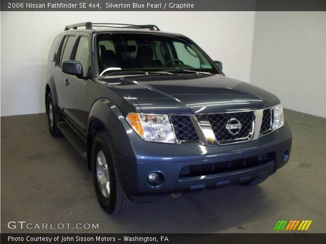 2006 Nissan Pathfinder SE 4x4 in Silverton Blue Pearl