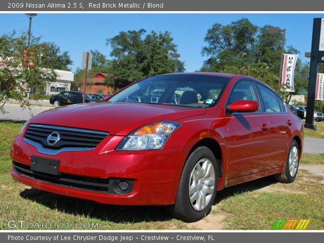 2009 Nissan Altima 2.5 S in Red Brick Metallic