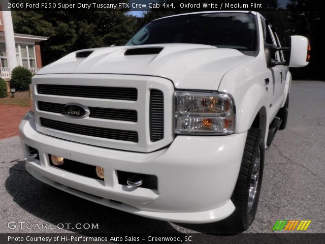 2006 Ford F250 Super Duty Tuscany FTX Crew Cab 4x4 in Oxford White