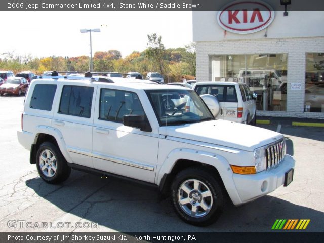2006 Jeep Commander Limited 4x4 in Stone White