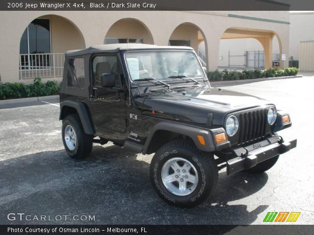 2006 Jeep Wrangler X 4x4 in Black