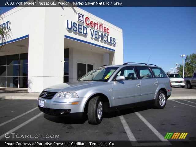 2003 Volkswagen Passat GLS Wagon in Reflex Silver Metallic