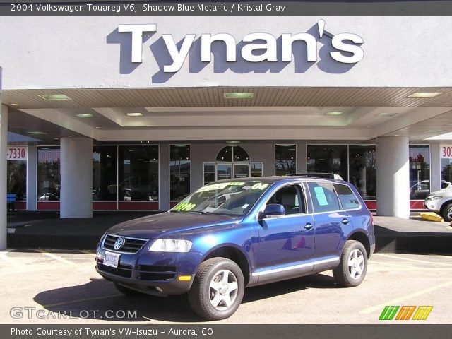 2004 Volkswagen Touareg V6 in Shadow Blue Metallic