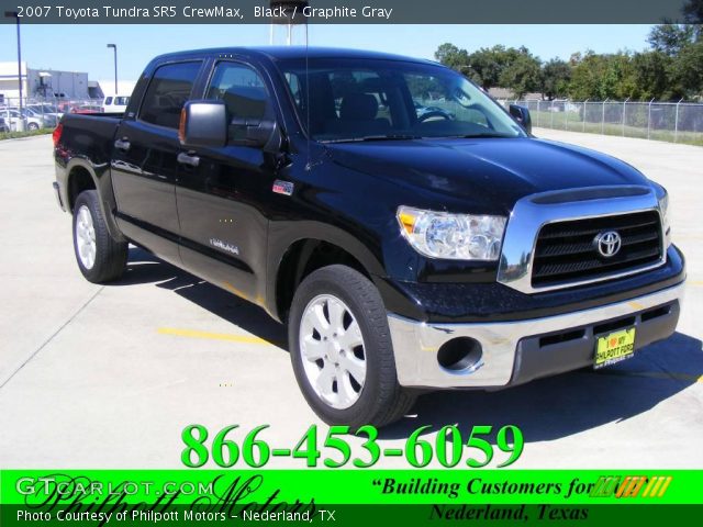 2007 Toyota Tundra SR5 CrewMax in Black