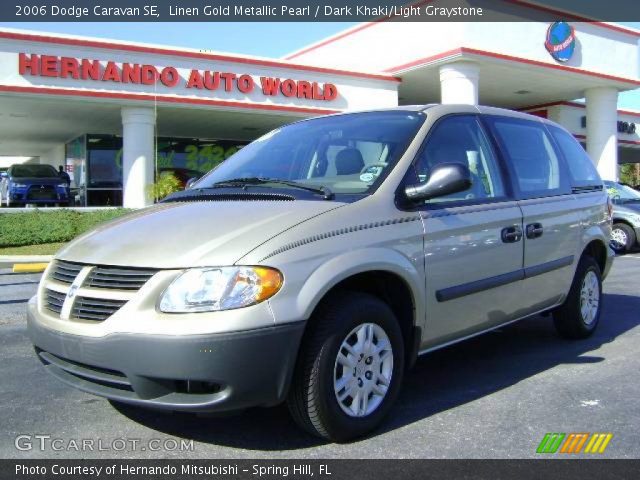 2006 Dodge Caravan SE in Linen Gold Metallic Pearl