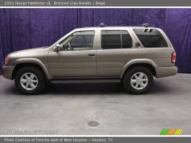 2001 Nissan Pathfinder LE in Bronzed Gray Metallic