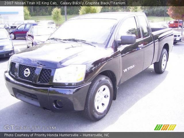 2007 Nissan Titan XE King Cab in Galaxy Black