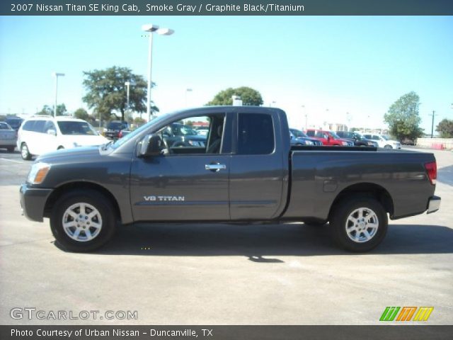 2007 Nissan Titan SE King Cab in Smoke Gray