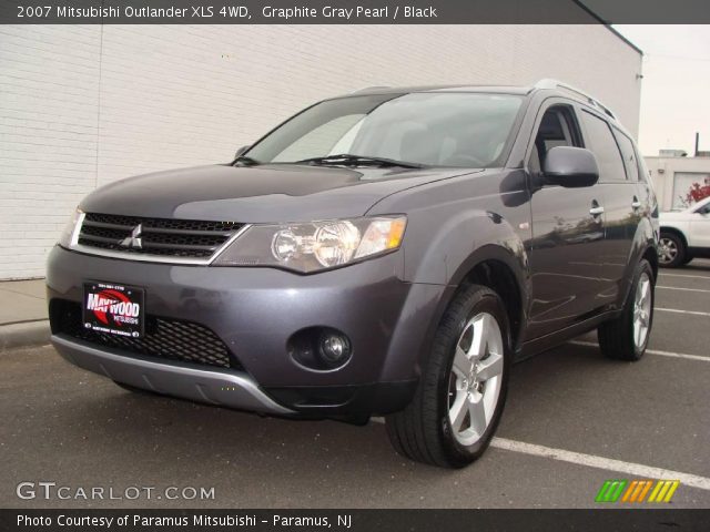 2007 Mitsubishi Outlander XLS 4WD in Graphite Gray Pearl