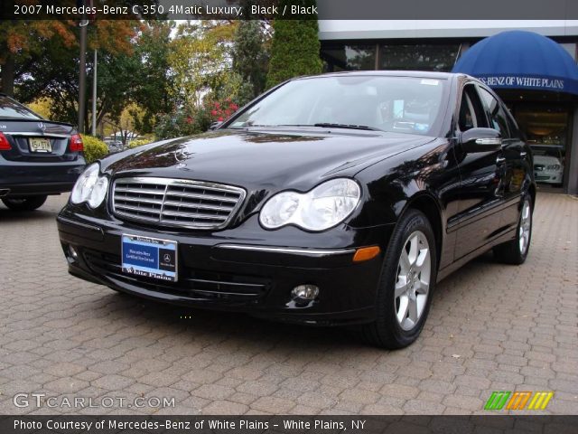 2007 Mercedes-Benz C 350 4Matic Luxury in Black