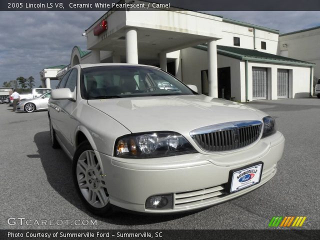 2005 Lincoln LS V8 in Ceramic White Pearlescent