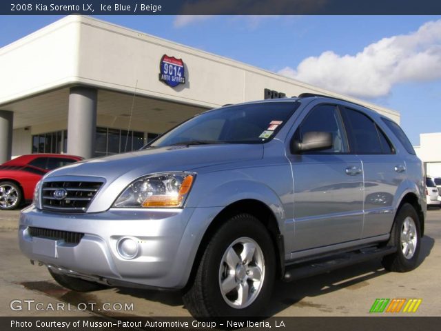 2008 Kia Sorento LX in Ice Blue
