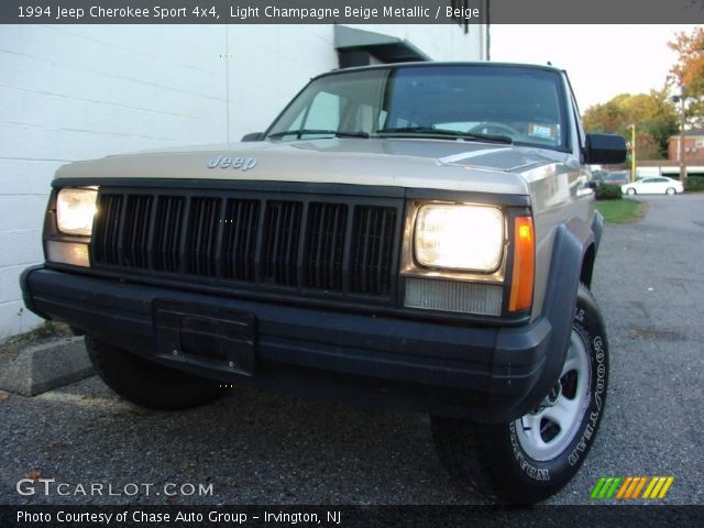 1994 Jeep Cherokee Sport 4x4 in Light Champagne Beige Metallic