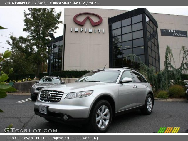 2004 Infiniti FX 35 AWD in Brilliant Silver Metallic