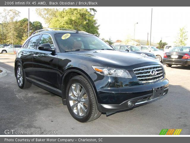 2006 Infiniti FX 45 AWD in Black Obsidian