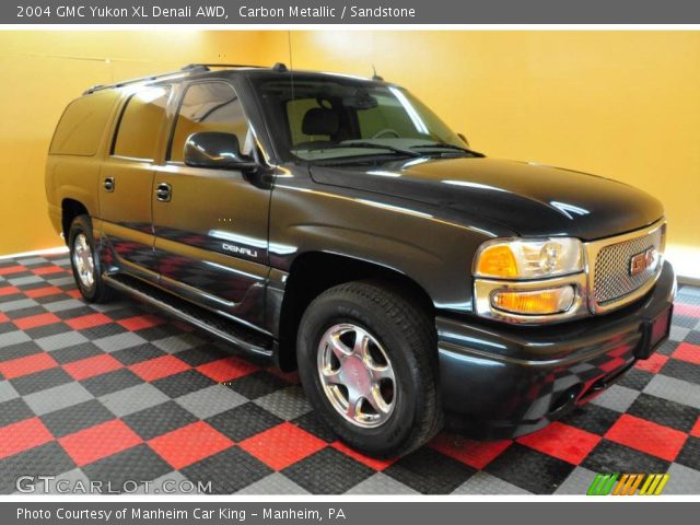 Carbon Metallic 2004 Gmc Yukon Xl Denali Awd Sandstone