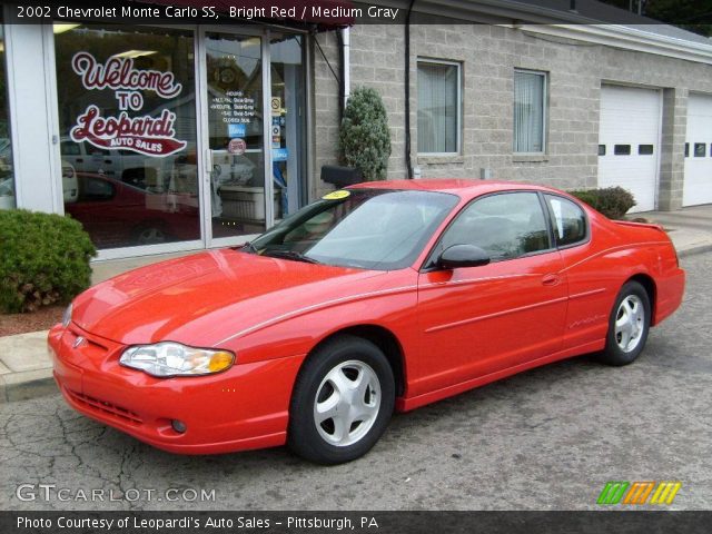 2002 Chevrolet Monte Carlo SS in Bright Red