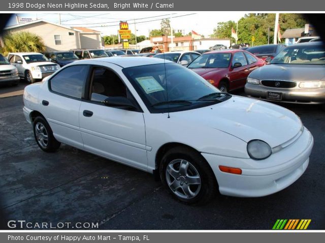 1998 Dodge Neon Highline Sedan in Bright White
