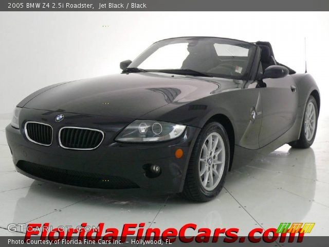 2005 BMW Z4 2.5i Roadster in Jet Black