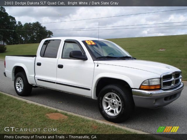 2003 Dodge Dakota SLT Quad Cab in Bright White