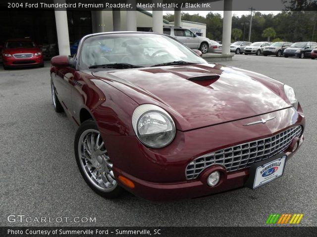 2004 Ford Thunderbird Premium Roadster in Merlot Metallic