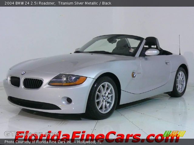 2004 BMW Z4 2.5i Roadster in Titanium Silver Metallic