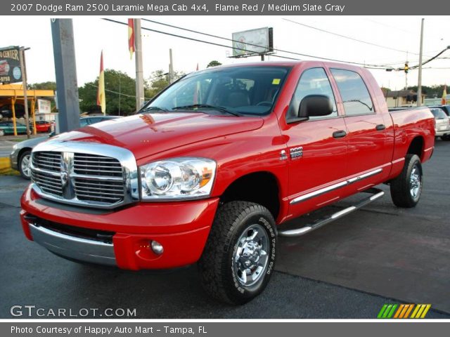 2007 Dodge Ram 2500 Laramie Mega Cab 4x4 in Flame Red