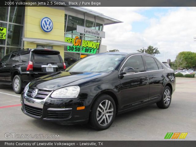 2006 Volkswagen Jetta 2.5 Sedan in Black