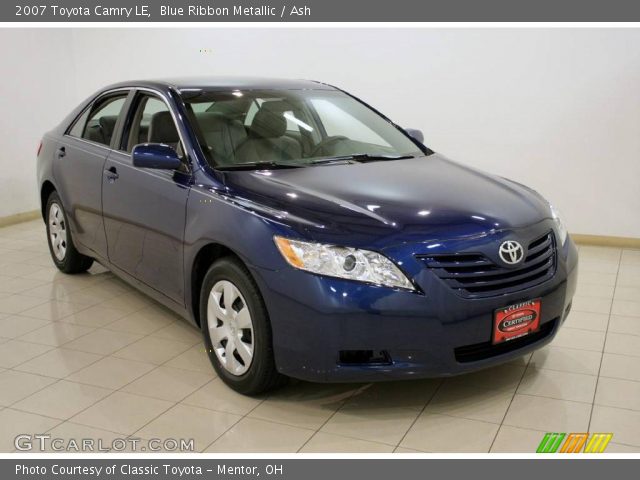 2007 Toyota Camry LE in Blue Ribbon Metallic