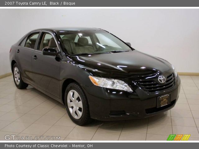 2007 Toyota Camry LE in Black