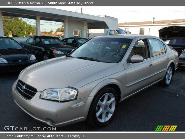 2000 Nissan Maxima SE in Sunlit Sand Metallic