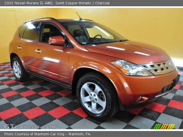2003 Nissan Murano SL AWD in Sunlit Copper Metallic