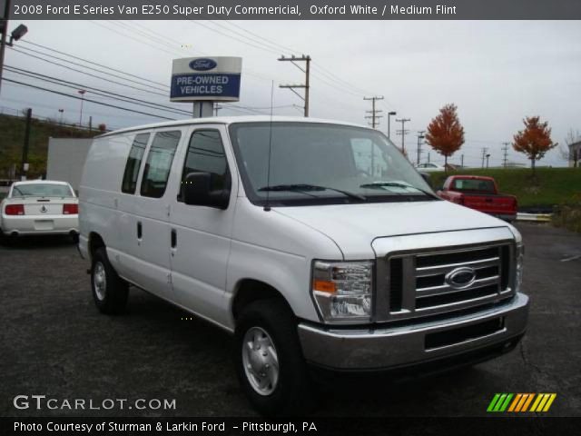 2008 Ford E Series Van E250 Super Duty Commericial in Oxford White