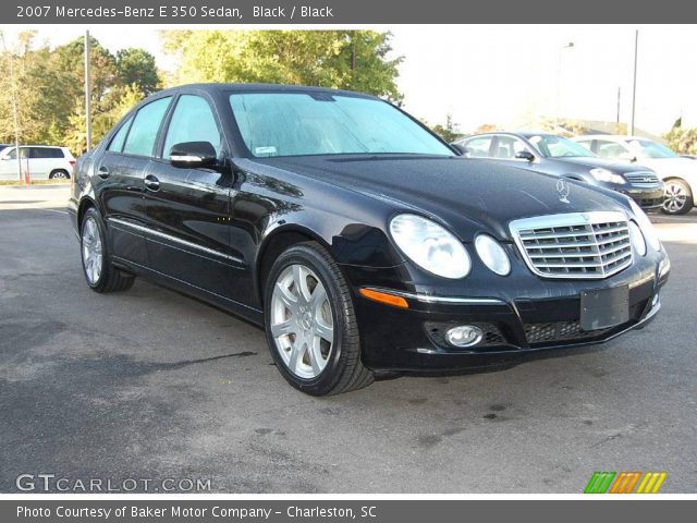 2007 Mercedes-Benz E 350 Sedan in Black