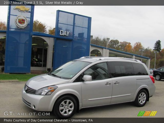 2007 Nissan Quest 3.5 SL in Silver Mist Metallic