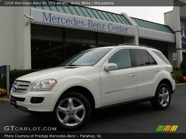2008 Mercedes-Benz ML 350 4Matic in Arctic White