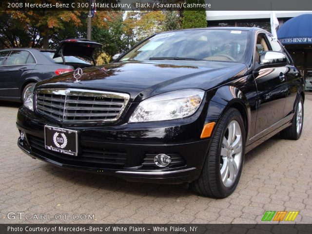 2008 Mercedes-Benz C 300 4Matic Luxury in Black