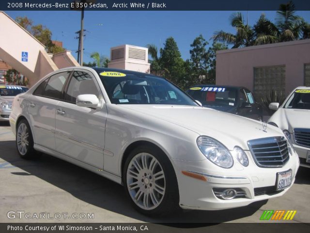 2008 Mercedes-Benz E 350 Sedan in Arctic White