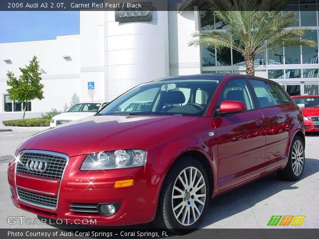 2006 Audi A3 2.0T in Garnet Red Pearl