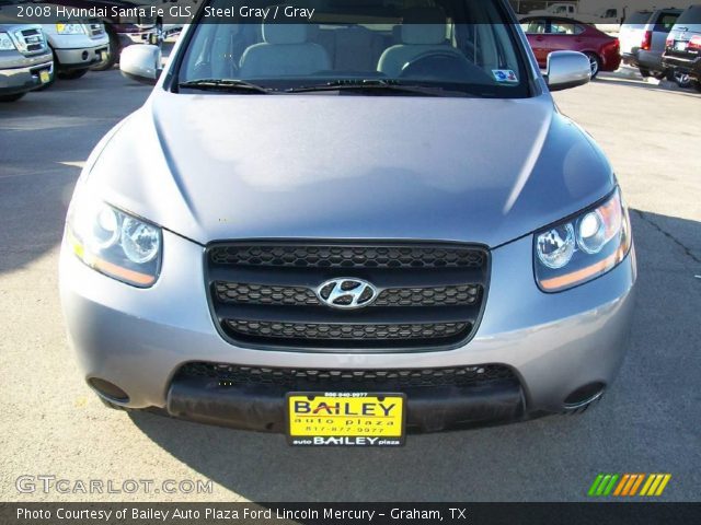 2008 Hyundai Santa Fe GLS in Steel Gray