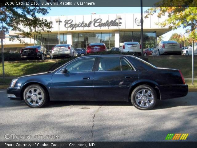 2006 Cadillac DTS  in Blue Chip Metallic